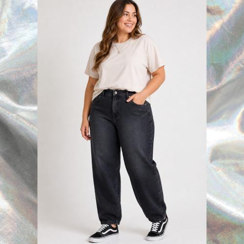 Pantalón Baggy Rígido