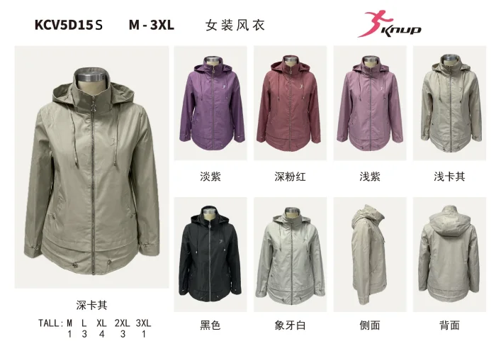 Rompevientos Mujer Kanup Impermeables