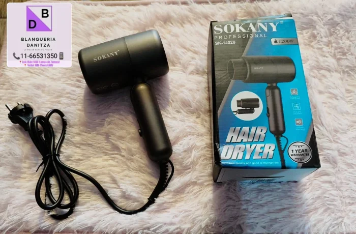 Secador de Pelo Sokany