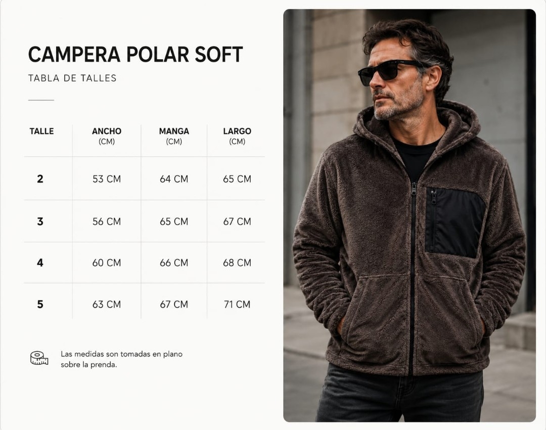 Campera Polar Soft - Imagen 3