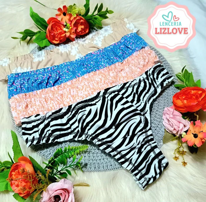 Colaless Frufru de Lycra Estampados