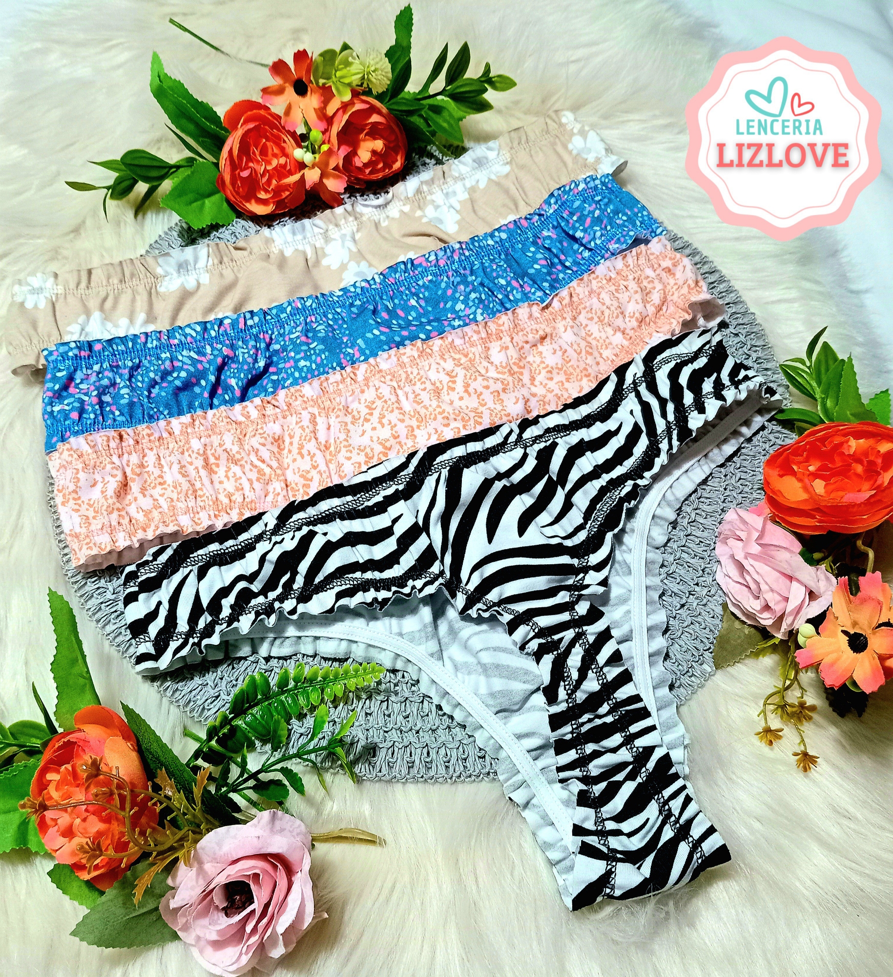 Colaless Frufru de Lycra Estampados - Imagen 2