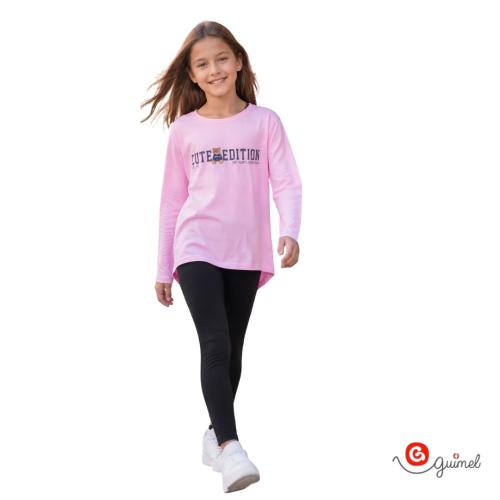 12171	remera Nena Teen Ml Cute Edition
