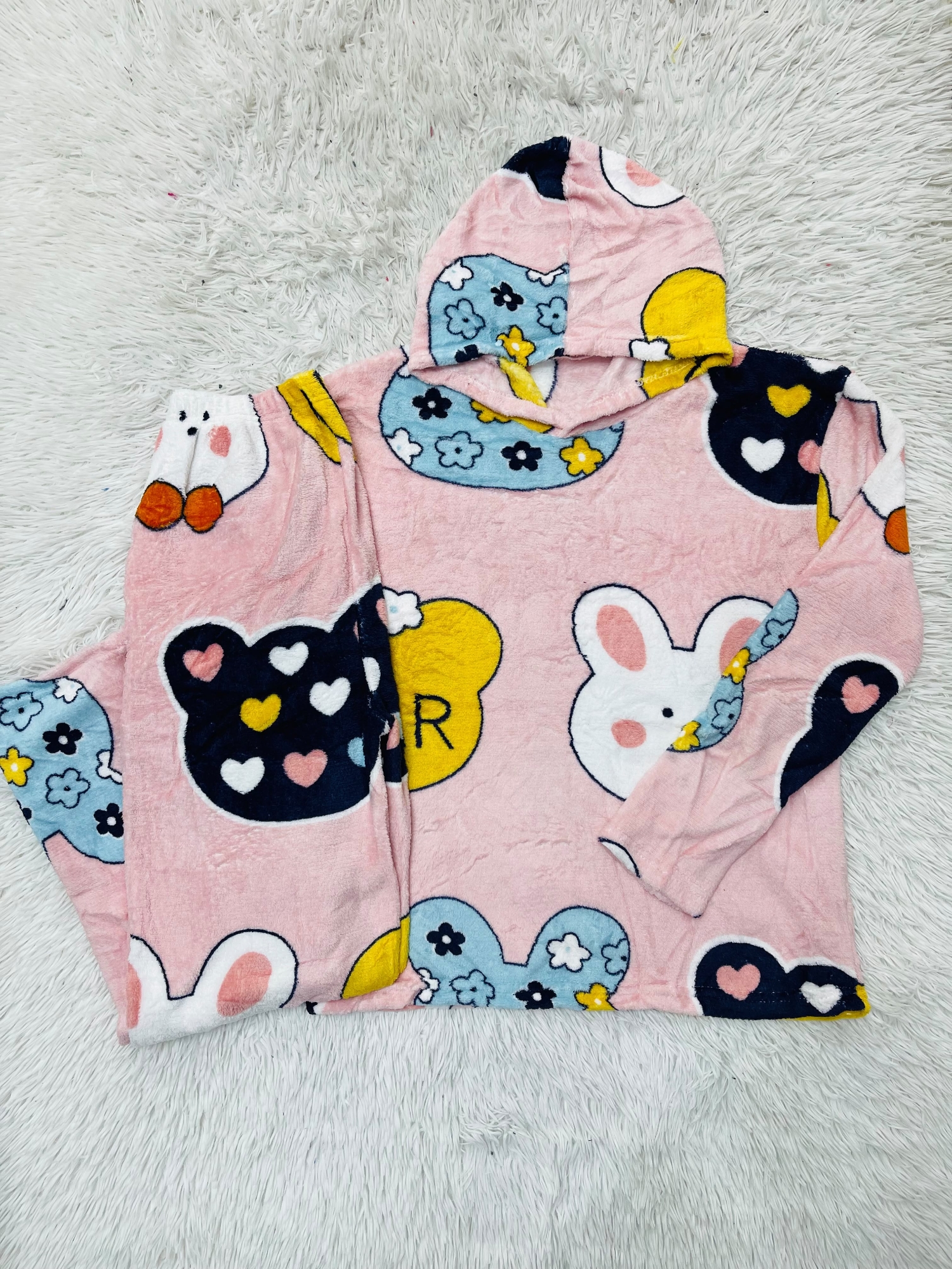 Pijama Polar con Capucha - Imagen 5
