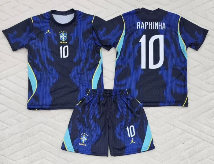 Conjunto Brasil Raphina Niños