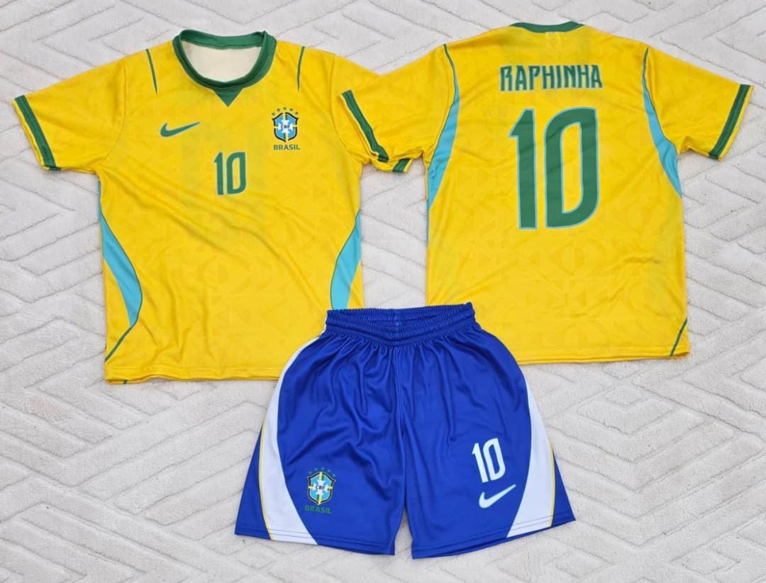 Conjunto Brasil Raphina Niños - Imagen 2
