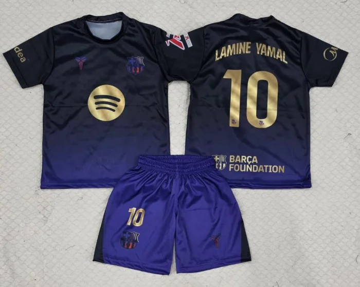 Conjunto Barcelona Lamine Yamal Niños
