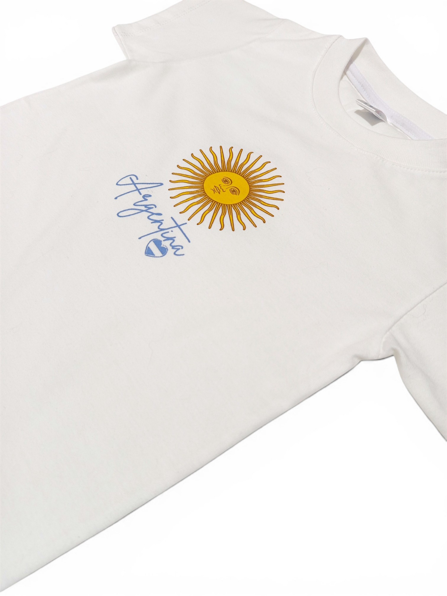 Remeras Algodón Estampa Argentina Sol de Mayo - Imagen 2