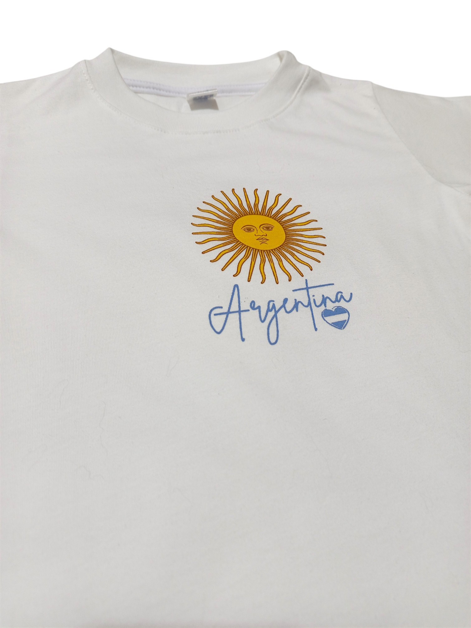 Remeras Algodón Estampa Argentina Sol de Mayo - Imagen 3