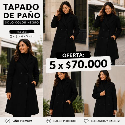 Tapados de Paño Dama