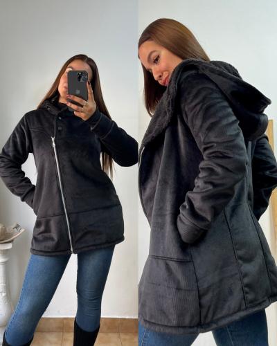 Maxi Campera con Broches al Tono - Miniatura 2