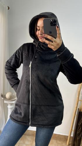 Maxi Campera con Broches al Tono - Miniatura 4