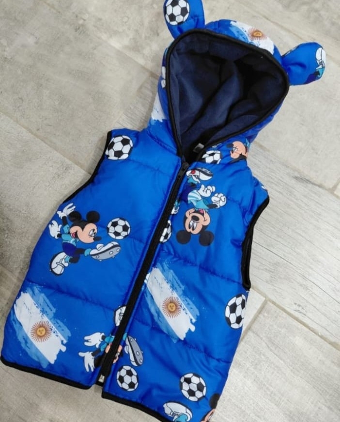 Chaleco Mickey Argentina 3 al 6 - Imagen 1