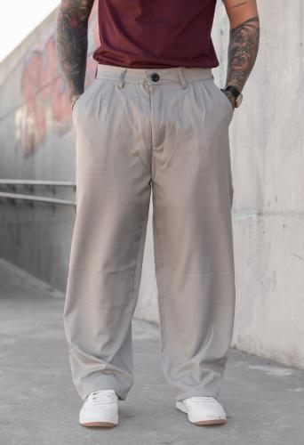 Pantalón Máxi Baggy Sastrero Gris