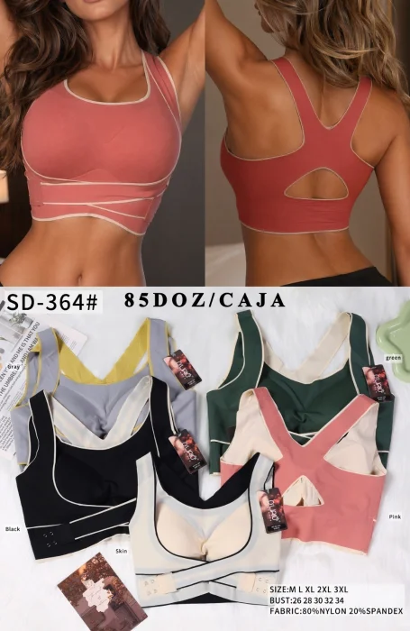Tops Dlirio sin Costuras Premoldeados