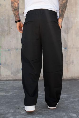 Pantalón Maxi Baggy Sastrero Negro - Miniatura 2