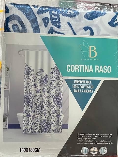 Cortina de Baño Estampada - Imagen 2