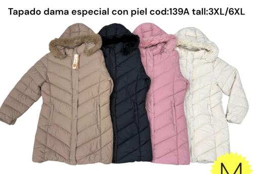 Tapado con Piel Talle Especial