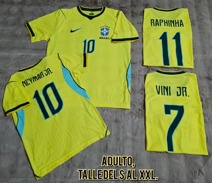 Camiseta Titular de la Selección de Brasil,2026