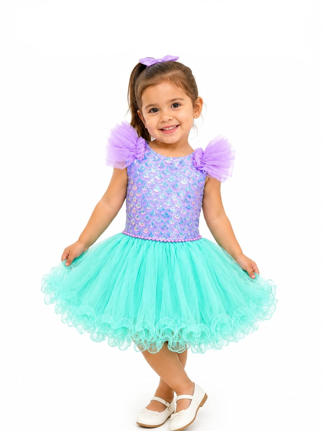 Vestido Raso Sirenita - Imagen 3