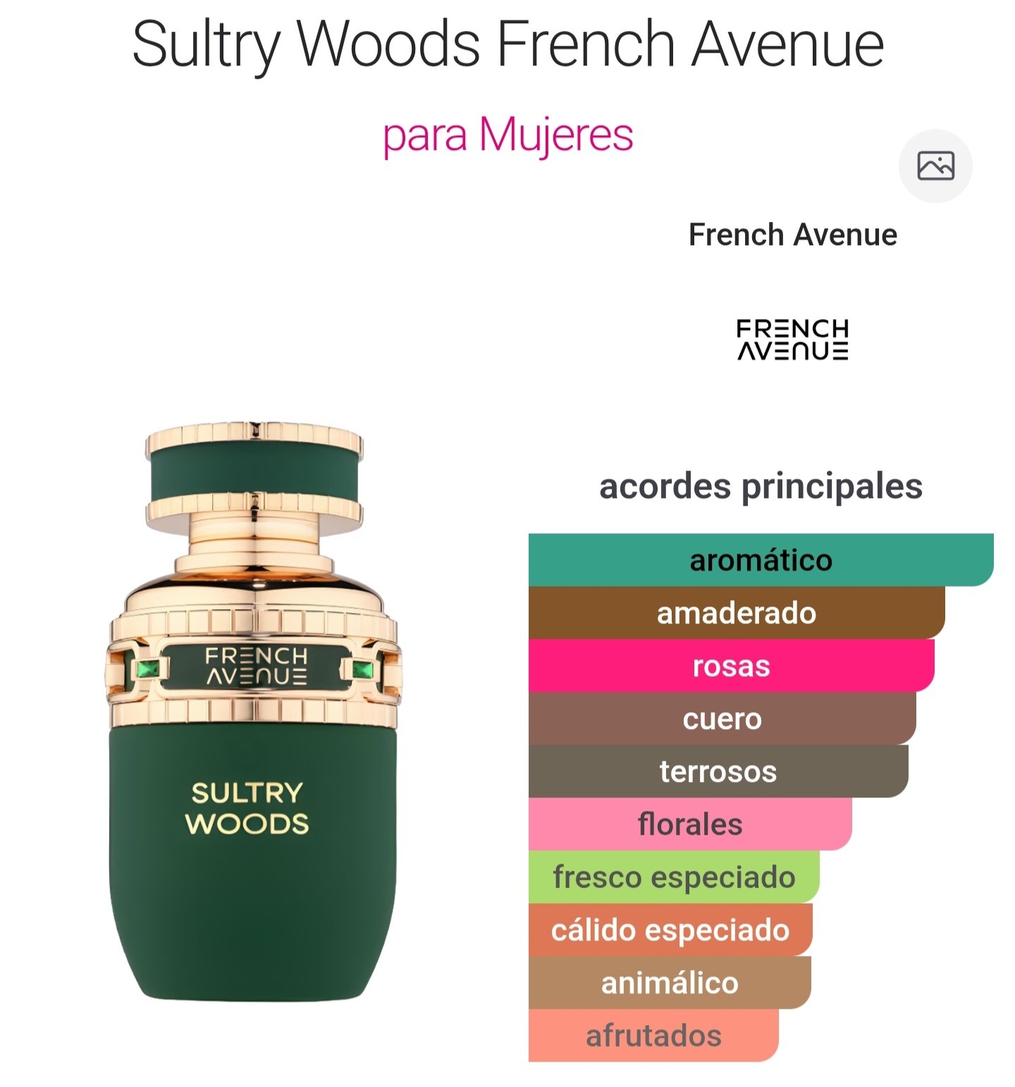 Sultry Woods 80ml - Imagen 2