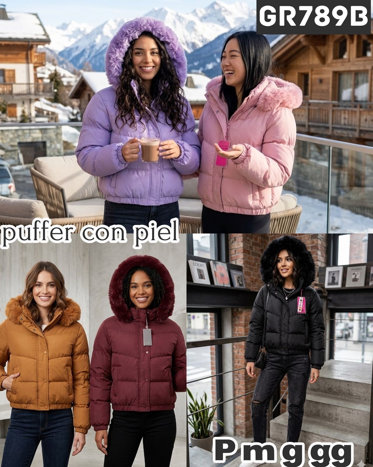 Campera Puffer de Mujer - Imagen 1