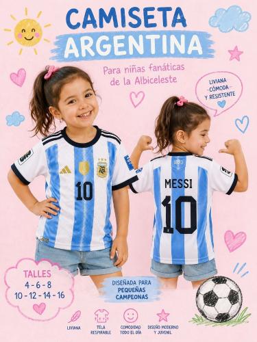 Camiseta Arg Niños