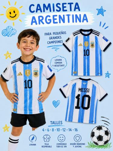 Camiseta Arg Niño