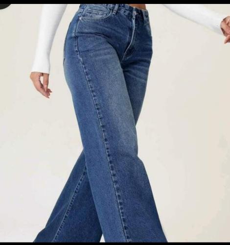 Wide Leg Azul Clasico