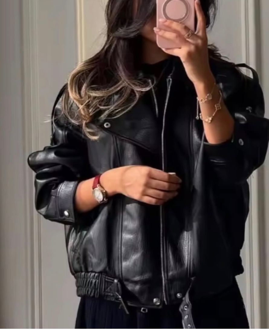 Campera Over Sara sin Piel - Imagen 2