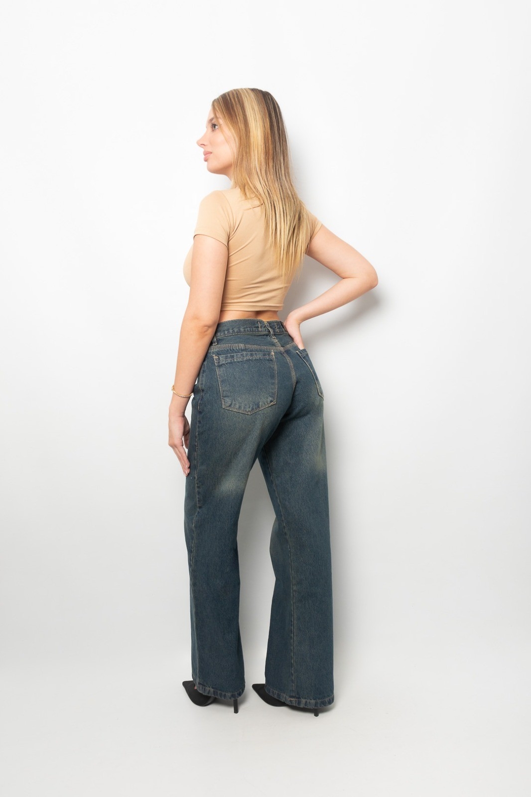 Jean Wideleg Tiro bajo - Imagen 6