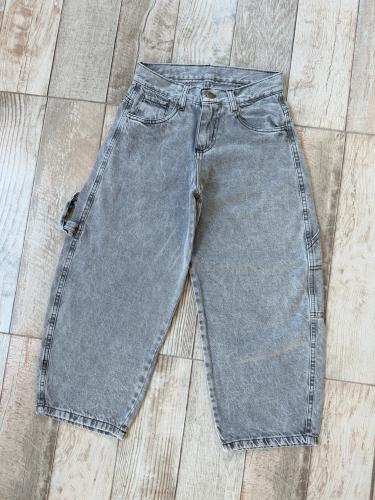 Jeans Baggy Carpintero Gris