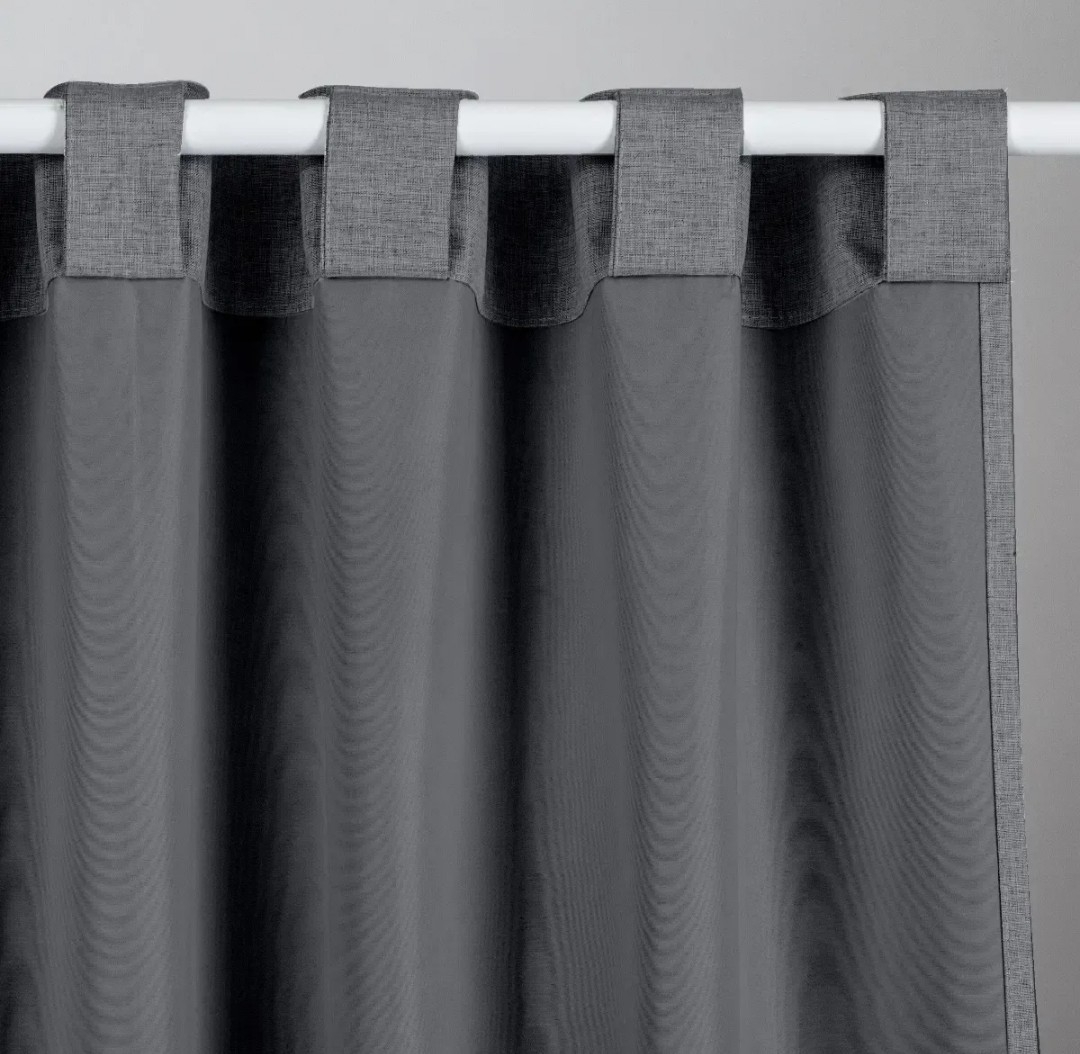 Cortina Lino Corta Blackout Engomado - Imagen 6