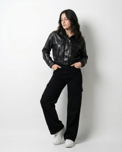 Campera Cuerina