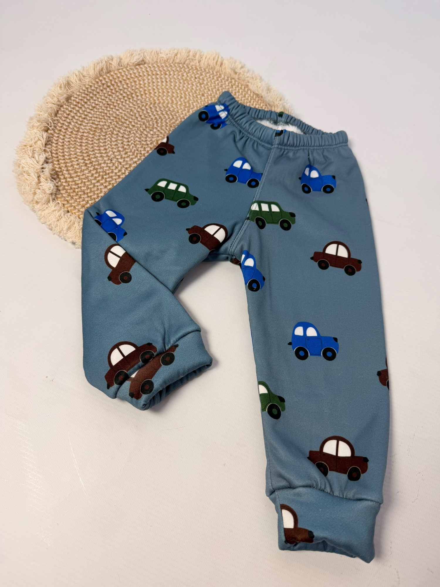 Babucha Bebe Jersey con Piel - Imagen 3