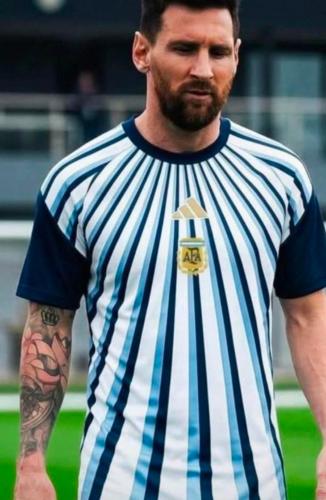 Camisetas de Pre Match.argentina Logo Bordado