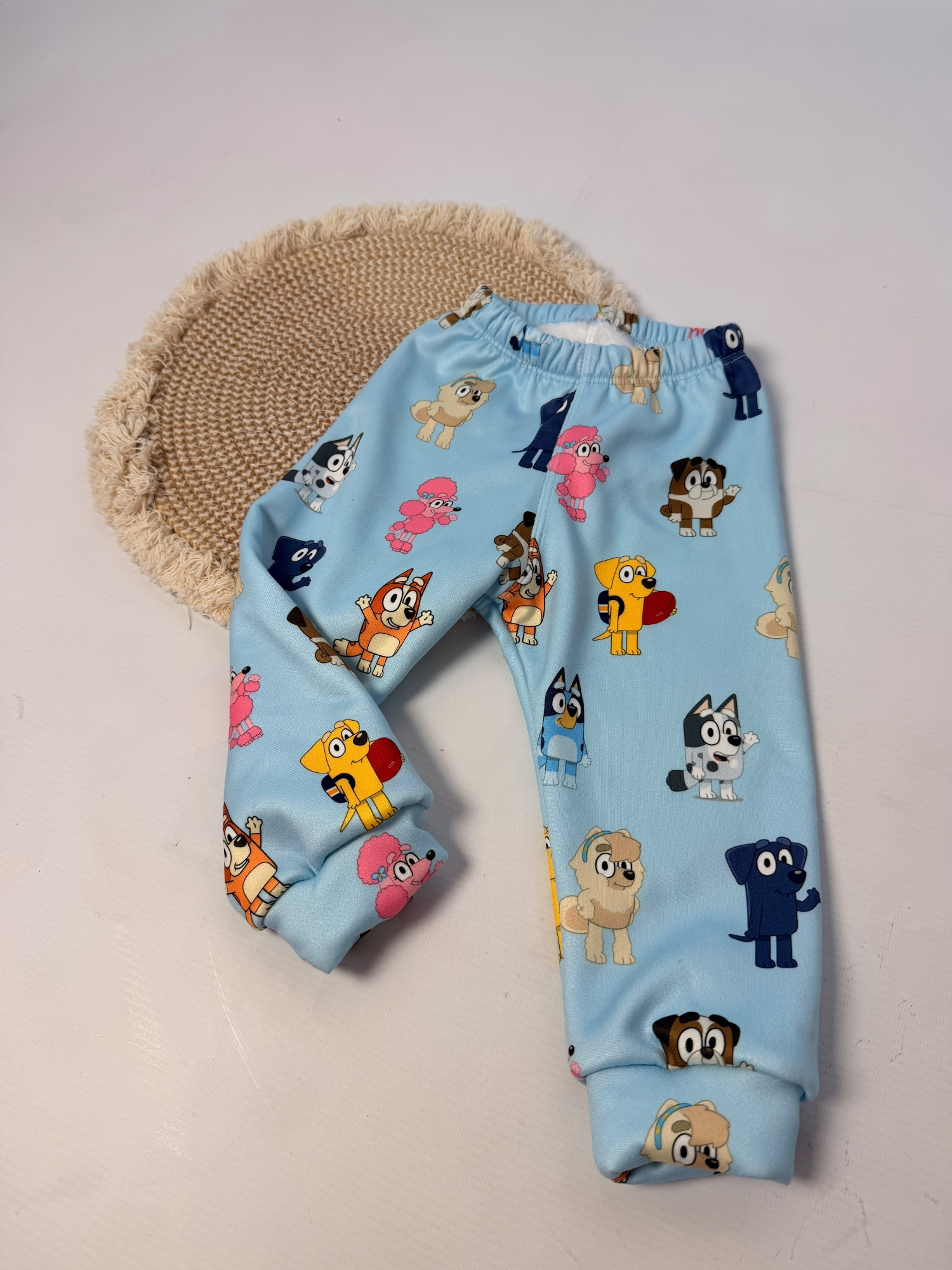 Babucha Bebe Jersey con Piel - Imagen 4