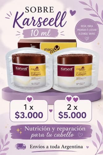 Karseell Sachet 10ml 2 Unidades X $5000