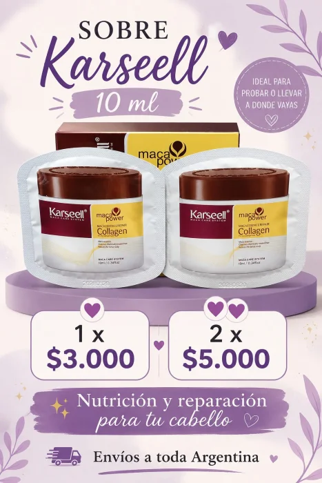 Karseell Sachet 10ml 2 Unidades X $5000