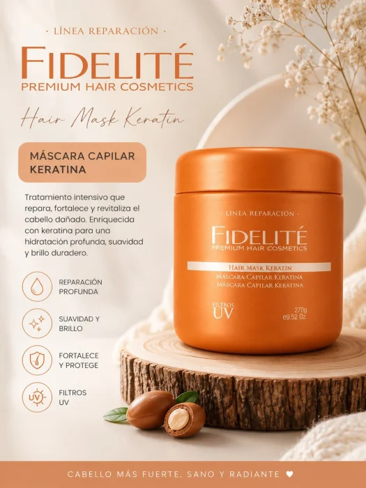 Fidelite Mascara Keratina 270ml