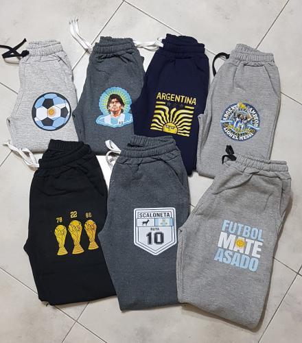 Jogging Frizado Varias Estampas