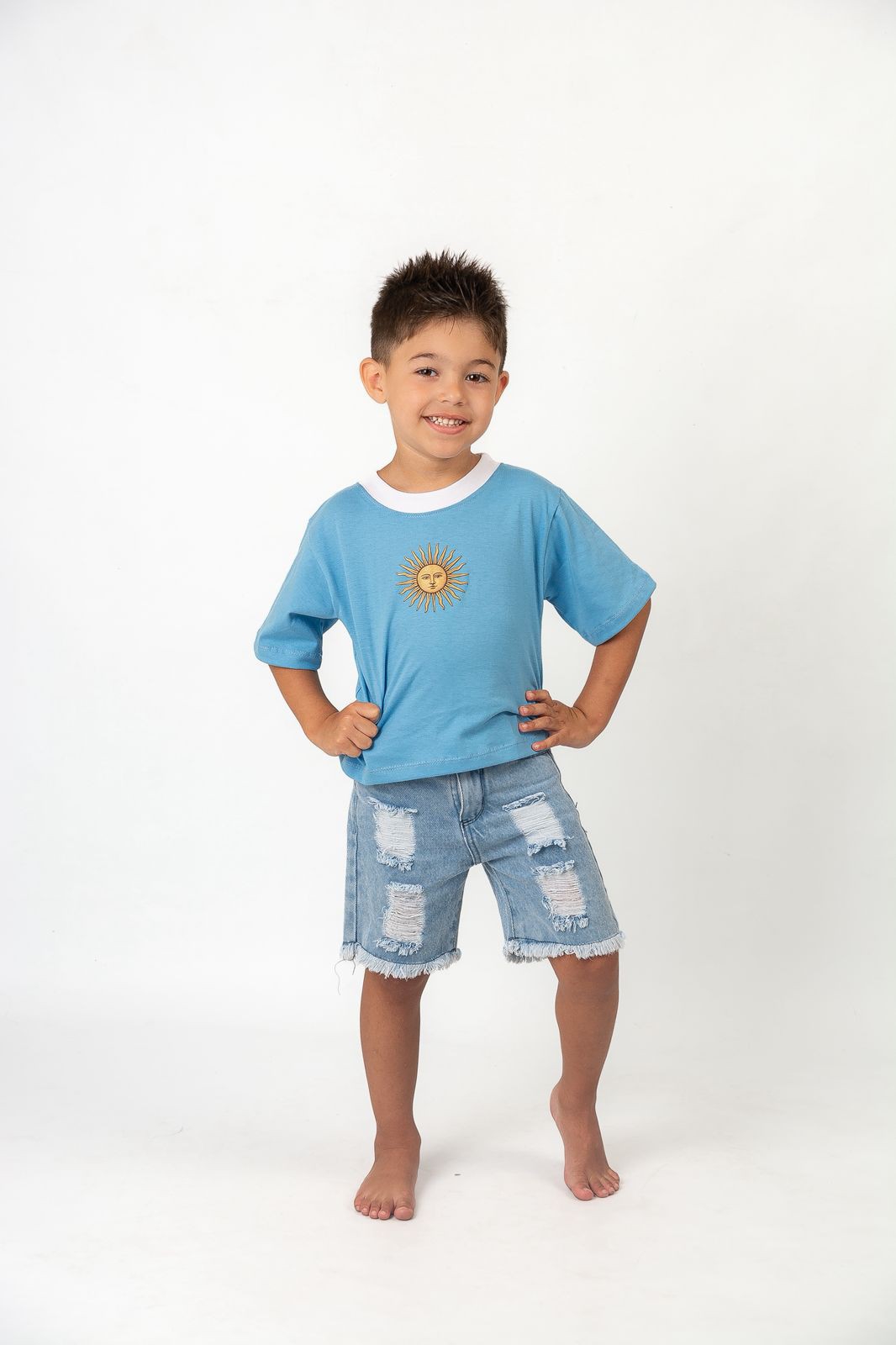 Remera de Jersey Overcrop - Imagen 3