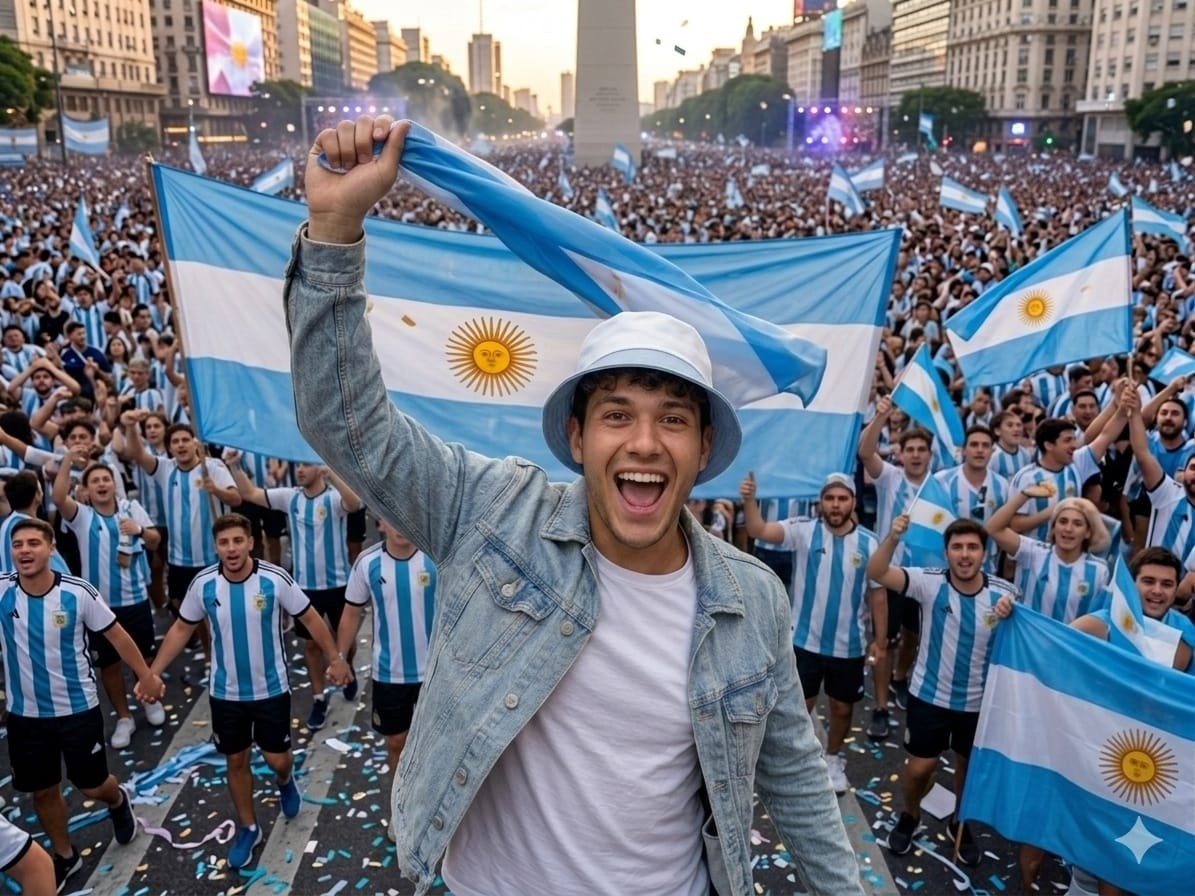 Piluso de Gabardina Juvenil, Mundial, Argentina - Imagen 3