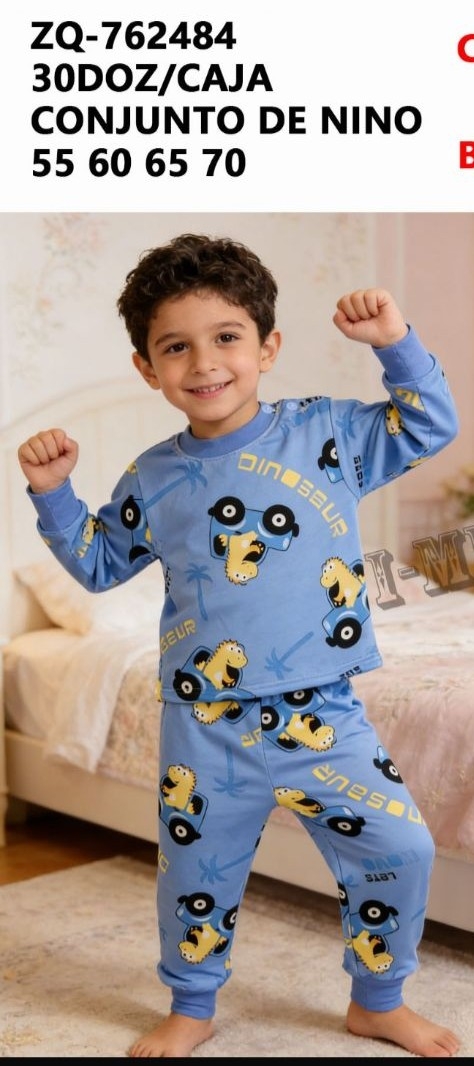 Pijamas Térmicos Niños Solo por Curva. - Imagen 1