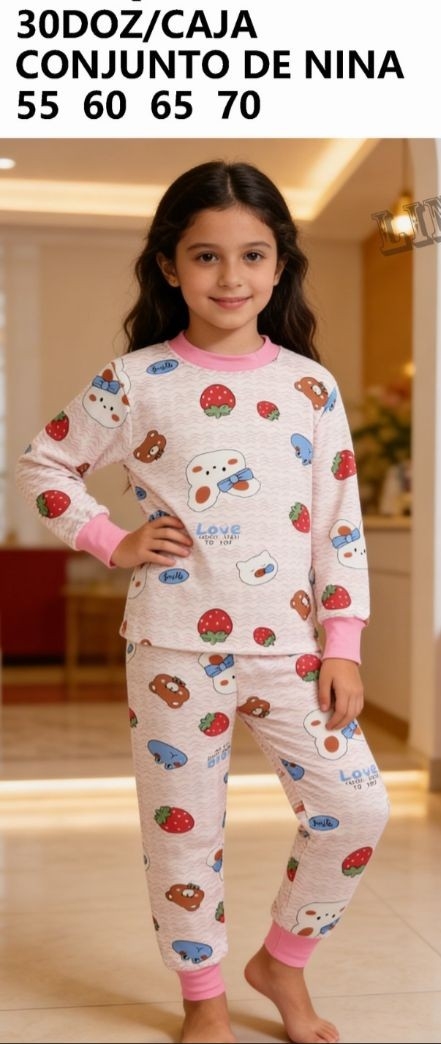 Pijamas Térmicos Niños Solo por Curva. - Imagen 2