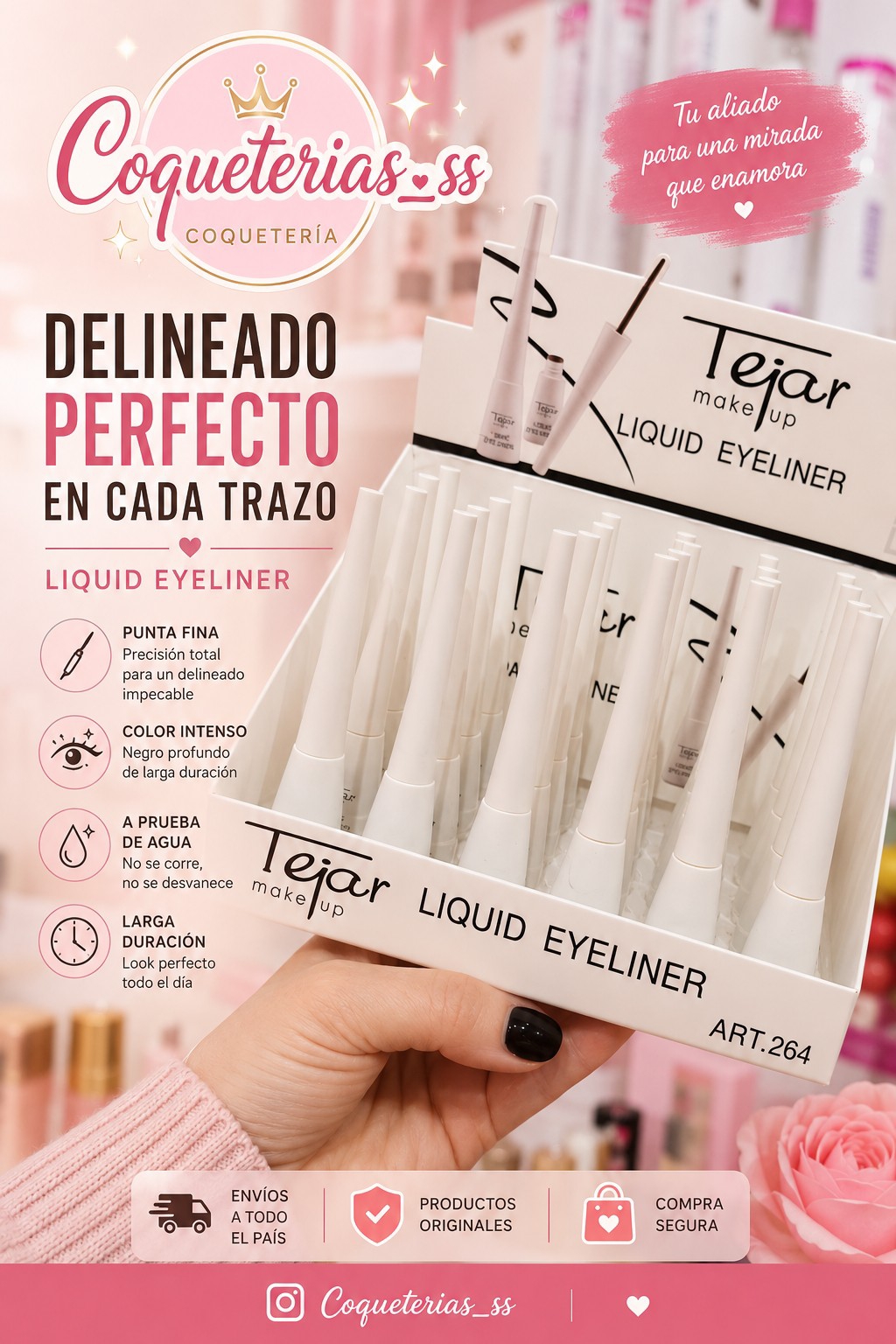 Delineador Líquido Tejar - Imagen 1
