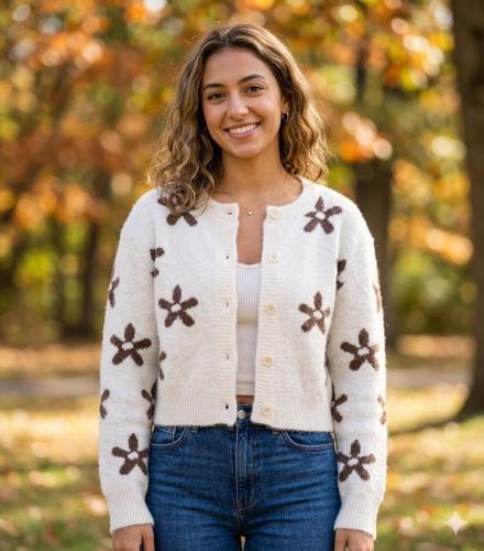 Cardigan Flor