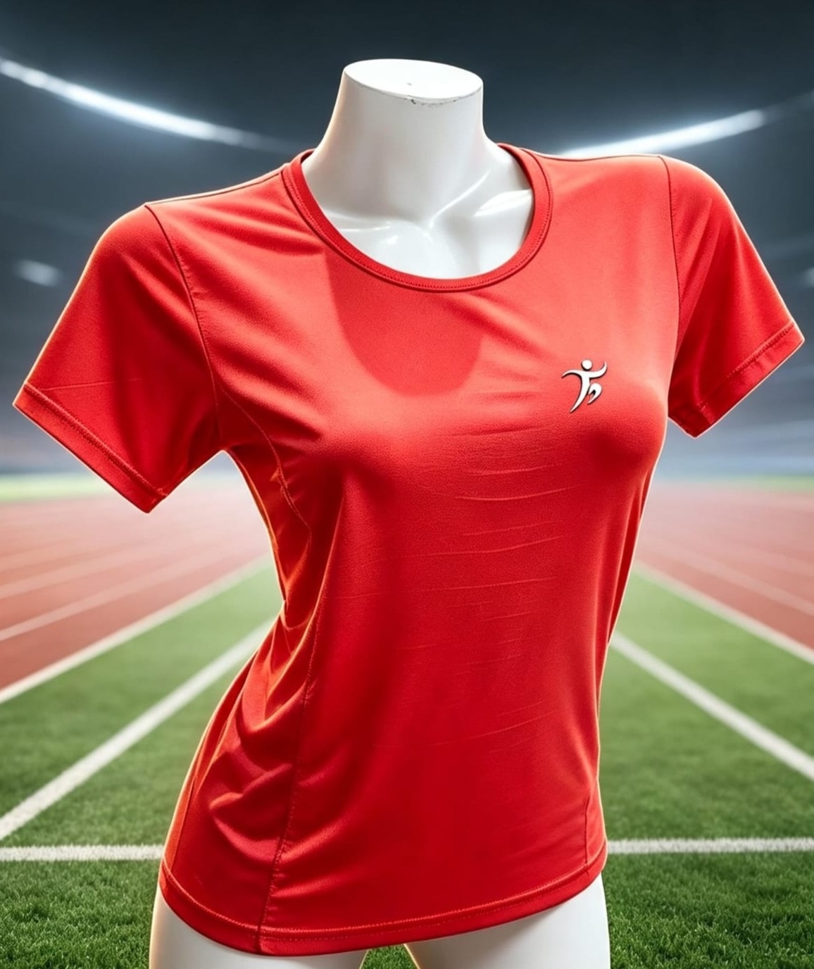 Remeras Deportivas de Laycra con Recorte - Imagen 3
