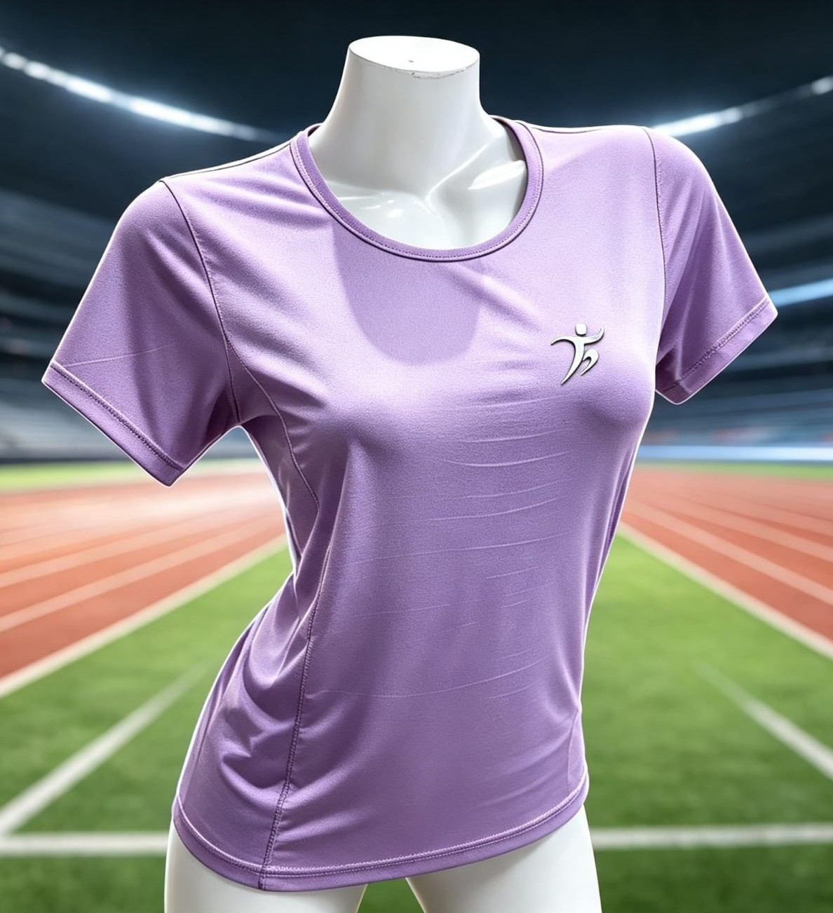 Remeras Deportivas de Laycra con Recorte - Imagen 5