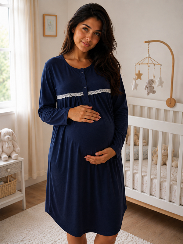 Camison Maternal Amamantar Manga Larga Puro Algodon Linea Jeble - 1108%20azul.jpg